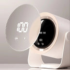 Altilerée Bladeless Fan Portable LED Display Compact Design Air Circulator