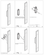 Atelierée Modern Linear Exterior Wall Light with Integrated LED