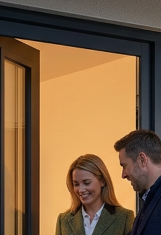 Atelierée Modern Linear Exterior Wall Light with Integrated LED