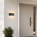 Atelierée Porto Up & Down Outdoor Wall Light | IP54 Modern GU10 Exterior Wall Light