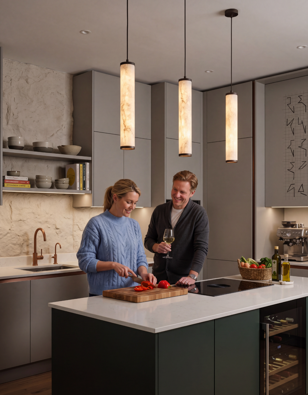 Atelierée Premium LED Pendant Light for Kitchen Islands & Dining Rooms