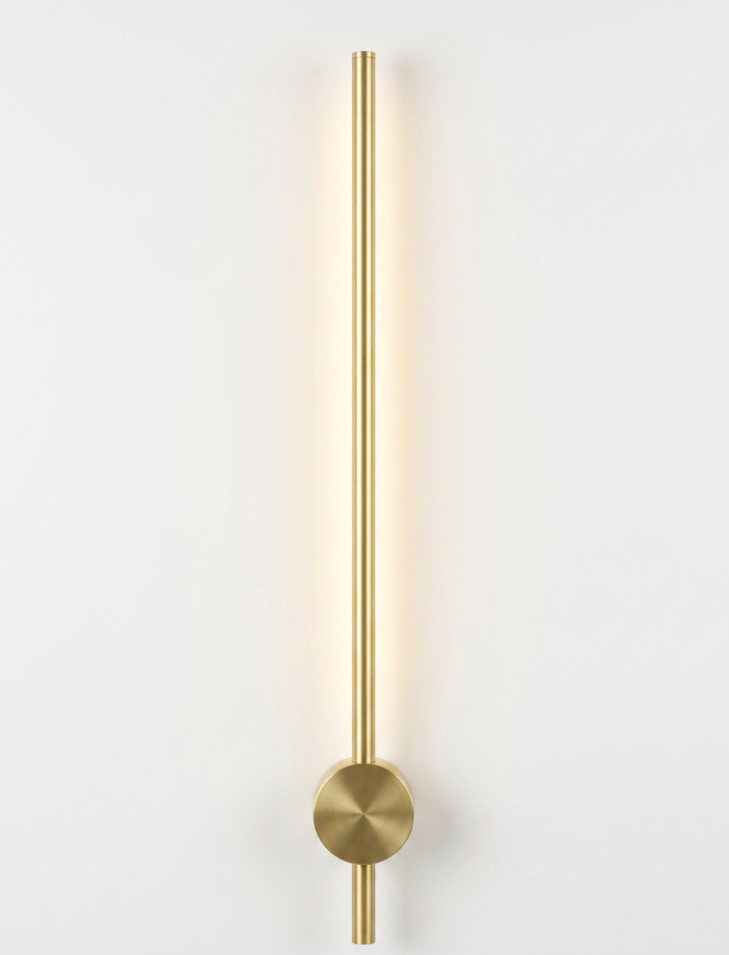 Atelierée Brass Pillar Wall Light for Bathroom & Bedroom Interiors x2