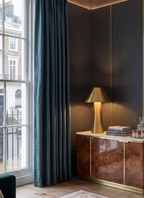 Atelierée Perth Brushed Aged Brass Table Lamp | Luxury Designer Bedside & Living Room Light