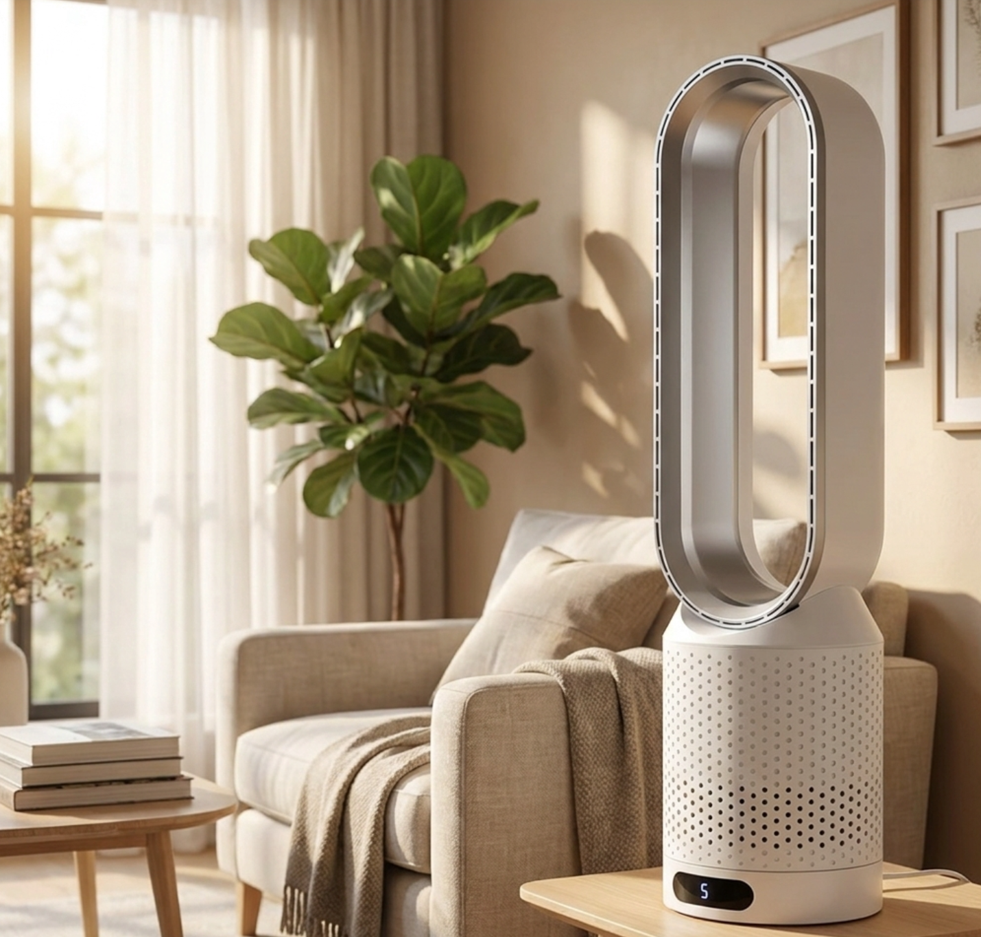 Atelierée Bladeless Tower Cooling Fan