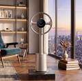 MF10 Smart Bladeless Tower Fan | 270° Whole-Room Air Circulator with App Control,High-Efficiency Air Circulation