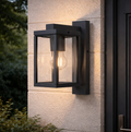 Atelierée Lisbon Outdoor Lantern Wall Light | Premium Anthracite IP44 Exterior Light