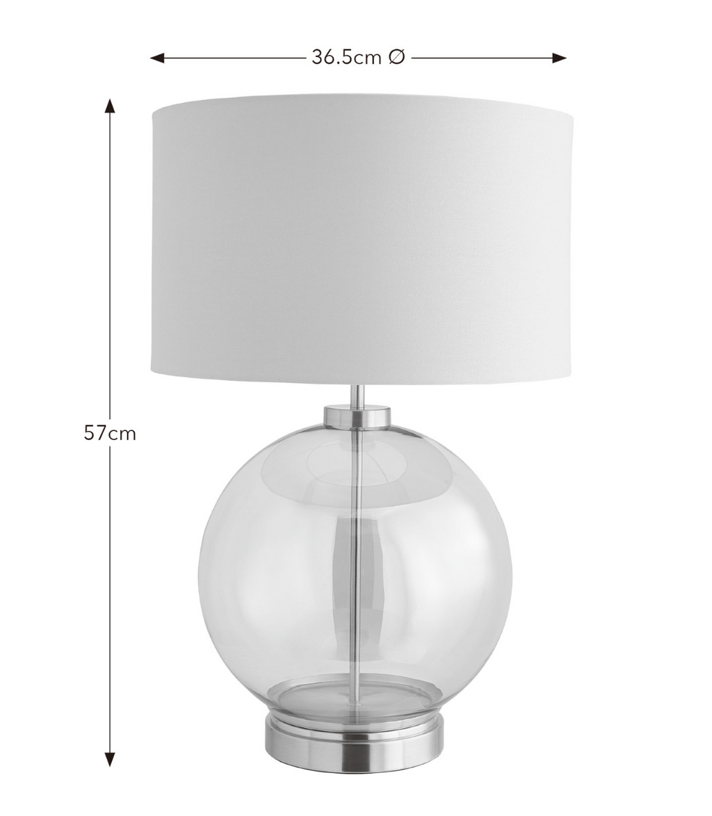 Atelierée Metro Brass Table Lamp | Luxury Designer Bedside & Living Room Lamp