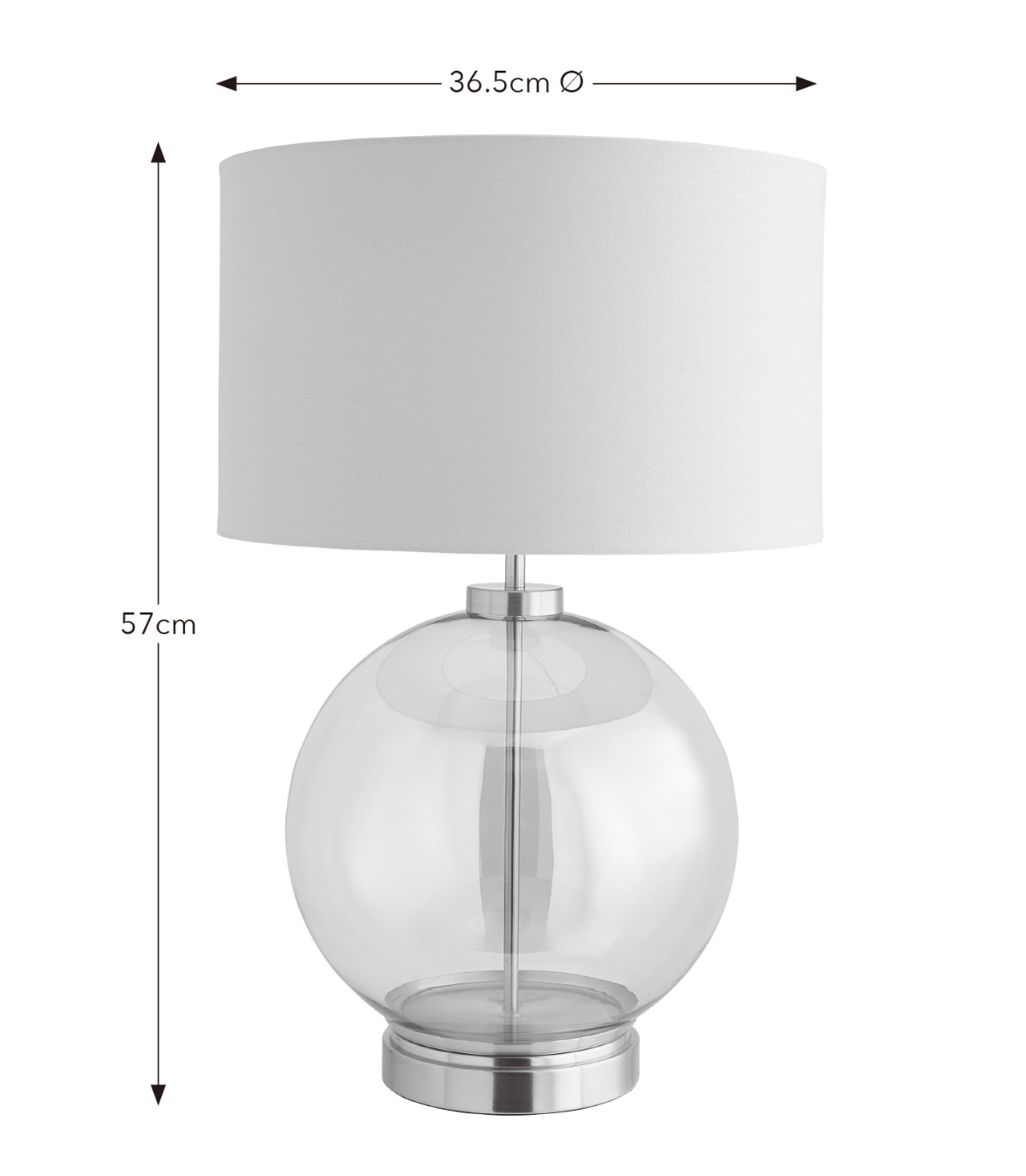Atelierée Metro Brass Table Lamp | Luxury Designer Bedside & Living Room Lamp