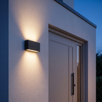 Atelierée slim IP54 up and down exterior wall light