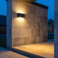 Atelierée Porto up and down outdoor wall light, IP54 rated