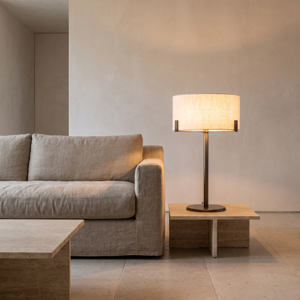 Atelierée Aura E27 bronze bedside lamp for modern interiors