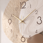 Close detail of the TempoStone clock face and hands