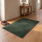 Atelierée entrance door mat laid inside a hallway front door