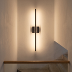 Filo mounted vertically in a stairwell