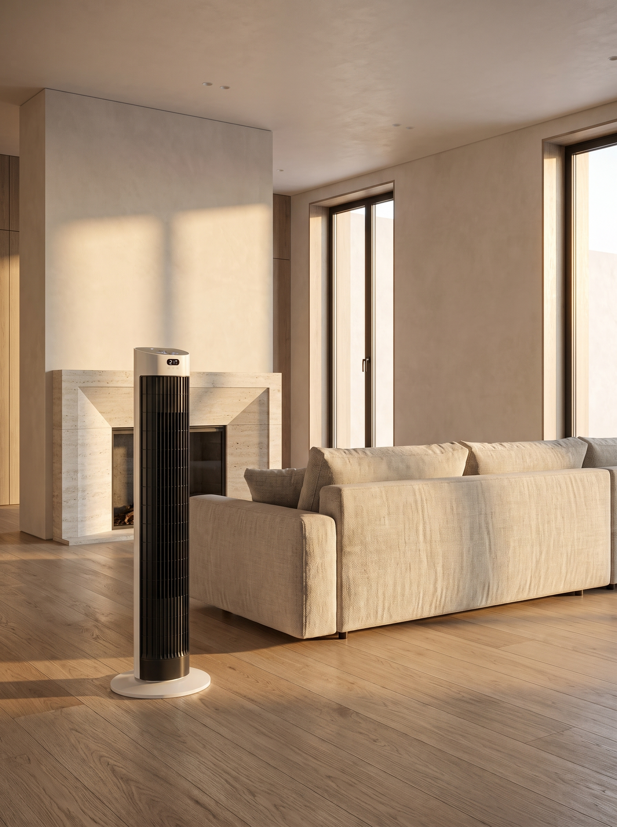 Atelieree lifestyle image: Air That Reaches The Whole Room