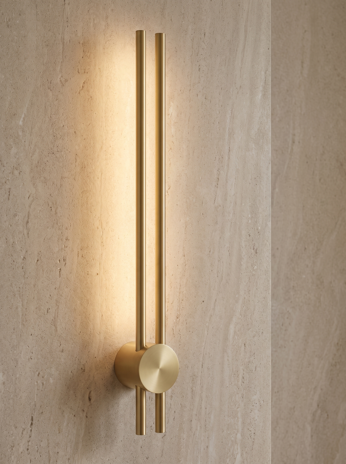 Atelieree lifestyle image: Brushed Brass, Not Bright