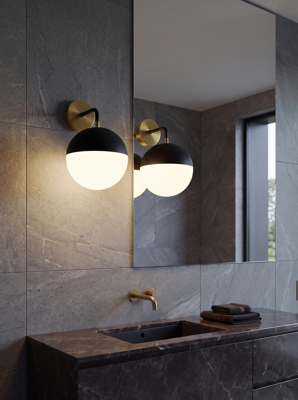 Atelieree lifestyle image: Globes That Light A Face